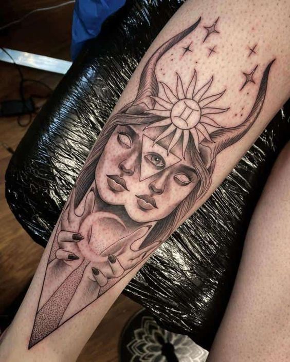 Are you fan of zodiac signs? 10 Examples of Gemini tattoo