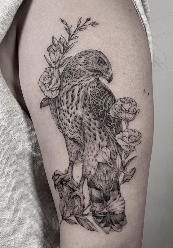 Hawk tattoo meaning 1