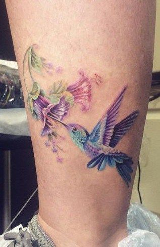 Meaning of hummingbird tattoos 4