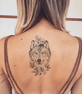Meaning of wolf tattoos 8