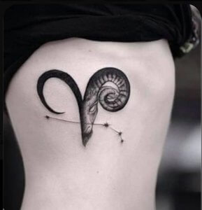 Are you fan of zodiac signs 10 Examples of Capricorn tattoo 7