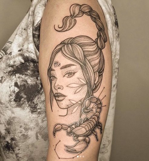 21 Scorpio Tattoos That Will Only Sting A Little  Darcy