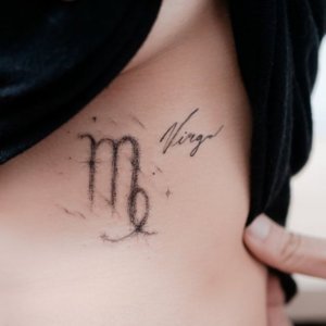 Are you fan of zodiac signs 10 Examples of Virgo tattoo 6