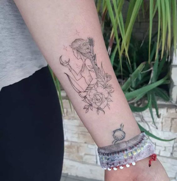 Tattoo Design for Artemis by RavynArcadiaValos  Fur Affinity dot net