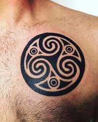 Express yourself with magical Celtic triskele tattoo 2