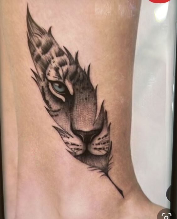 Cute Jaguar Tattoo Idea
