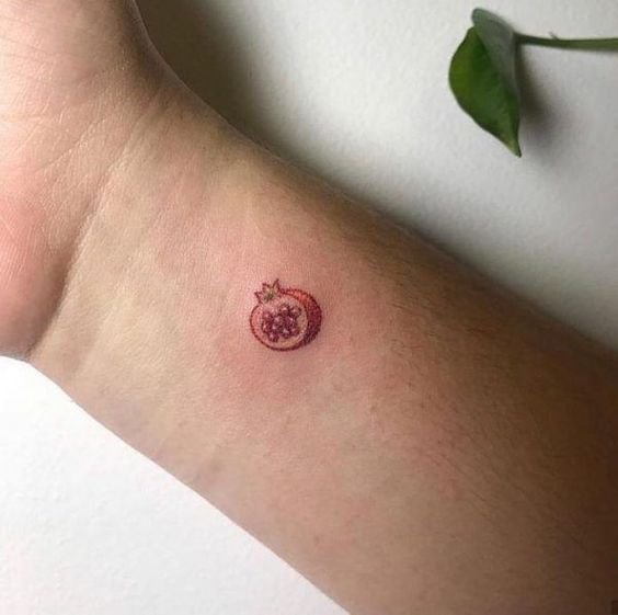 101 Best Pomegranate Tattoo Ideas You Have To See To Believe  Outsons
