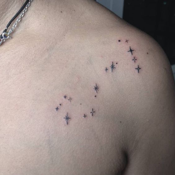 Why Not Try These Amazing Scorpio Stars Constellation Tattoos?