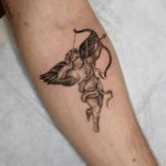 10 Cherub tattoos on your forearm for protection and guidance