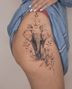 Meaning of elephant tattoo 5