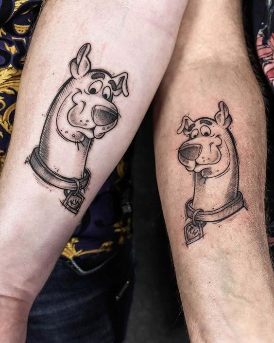 Anime Pop Culture Gaming Tattoos on Instagram Scooby Doo thigh piece for  Josh from last week Thanks so much for flying down from Darwin and sitting  like a rock for this one 