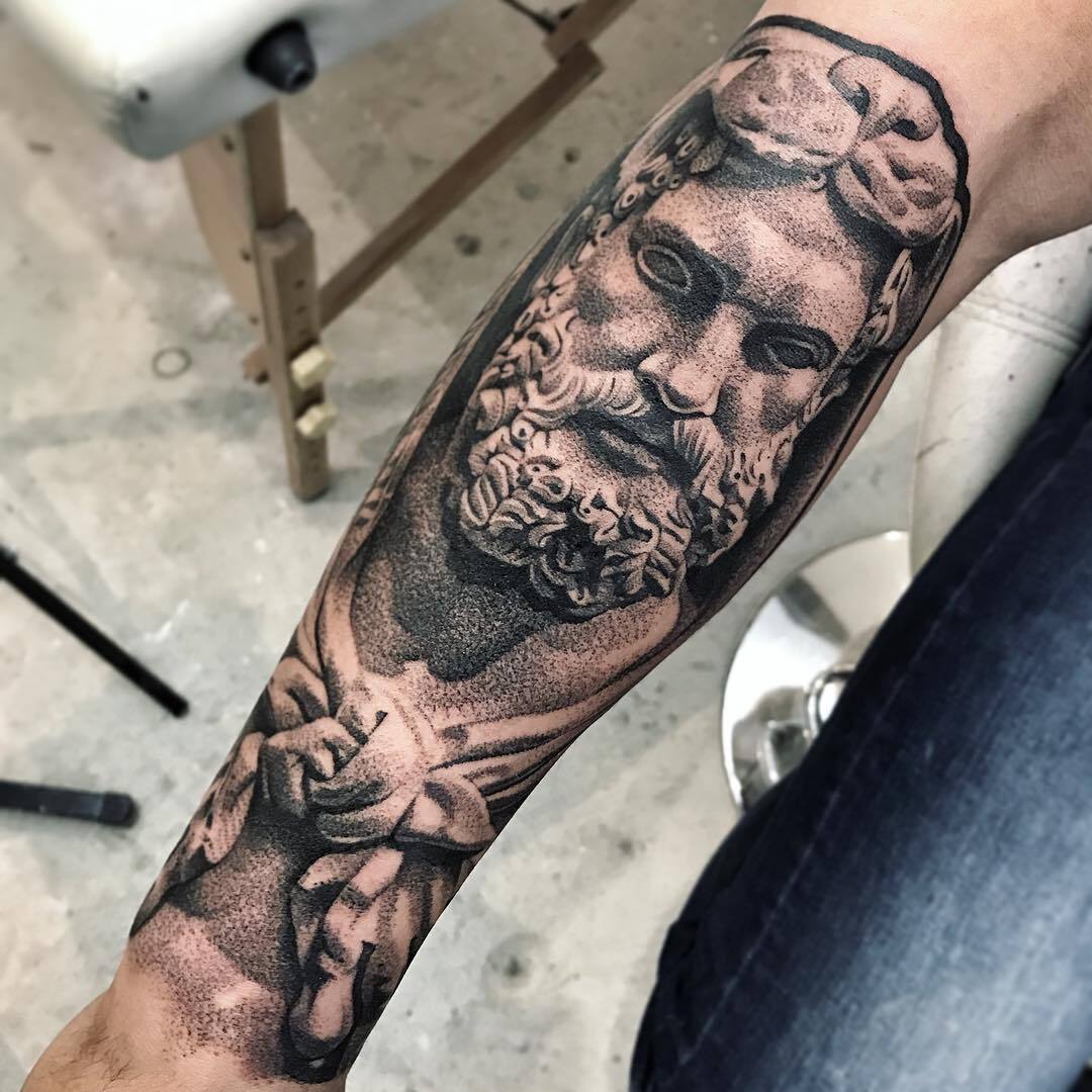 Hercules  Hercules tattoo on forearm  Jason Powell  Flickr
