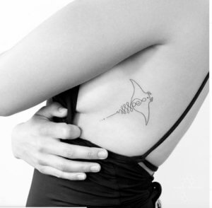 10 Simple manta ray tattoo Ideas youll love 7