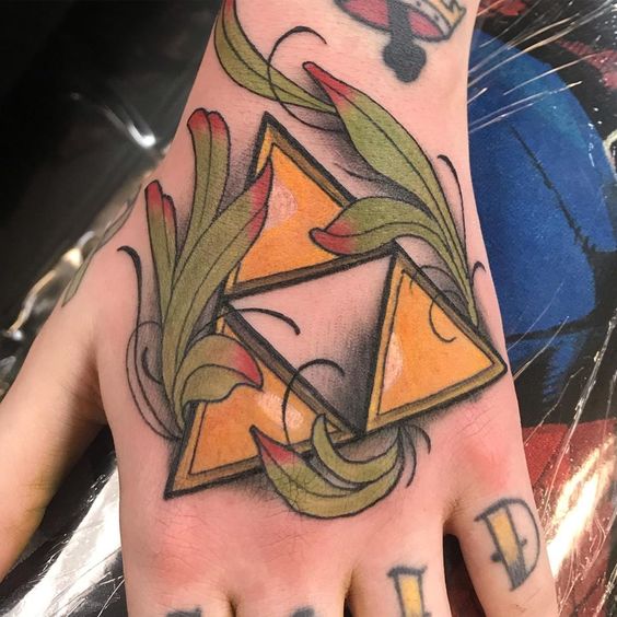 Love this couples Triforce tattoos by minabootattoo for todays 2nd  triforcetuesday post Thanks Mina   Instagram