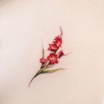 Meaning of Gladiolus tattoo
