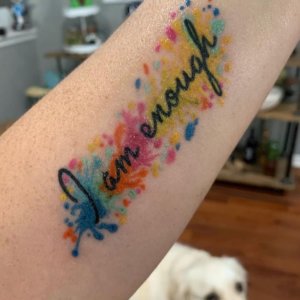 Meaning of i am enough tattoo 5