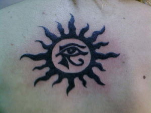 Ra eye sun tattoo ideas A symbol of power illumination and protection 5