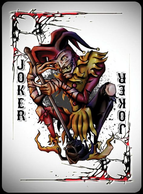 The Jester – Joker card tattoo: A bold and playful designs