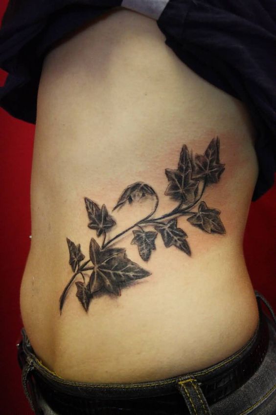 The beauty of Ivy black tattoos: Inspiration and design ideas