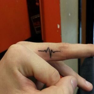 10 Heartbeat small tattoo ideas to express your love and passion 7