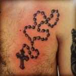 10 Rosary chest tattoo ideas to showcase your faith and devotion