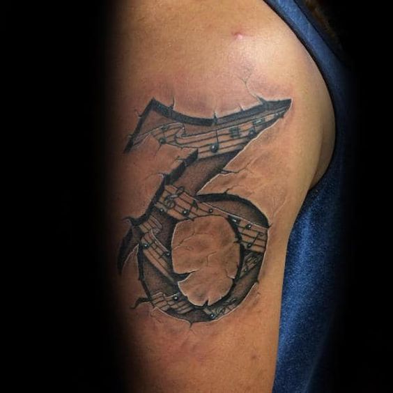 Capricorn zodiac male symbol tattoo: Represent your sign in style