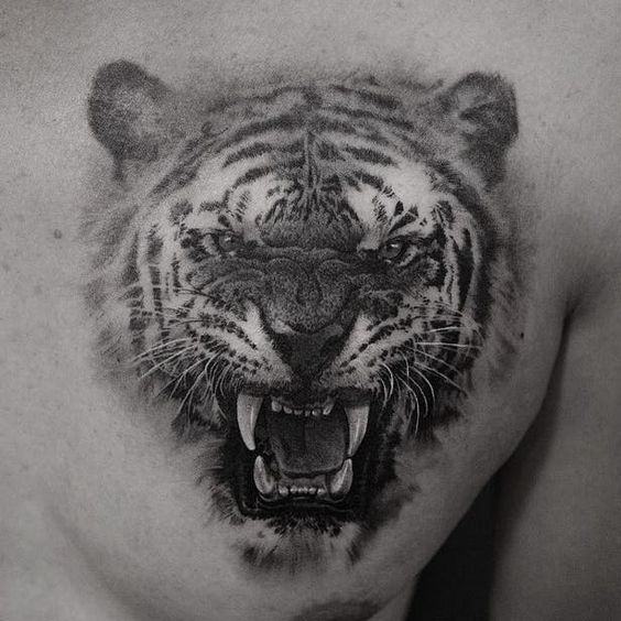 Meaning of aggressive predators tattoo and why it indicates a violent tendency