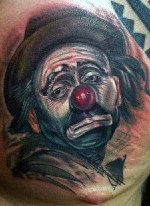 Meaning of clown tattoo 4