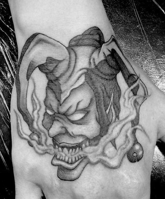 Meaning of clown tattoo 8
