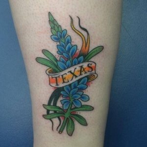 The beauty and symbolism of traditional Bluebonnet tattoos in 10 designs 4