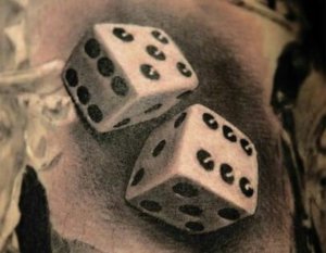 10 Realistic Dice Tattoos for Gaming Enthusiasts 8