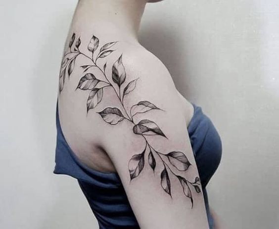 10 Vine Shoulder Tattoo Designs : Inked Elegance