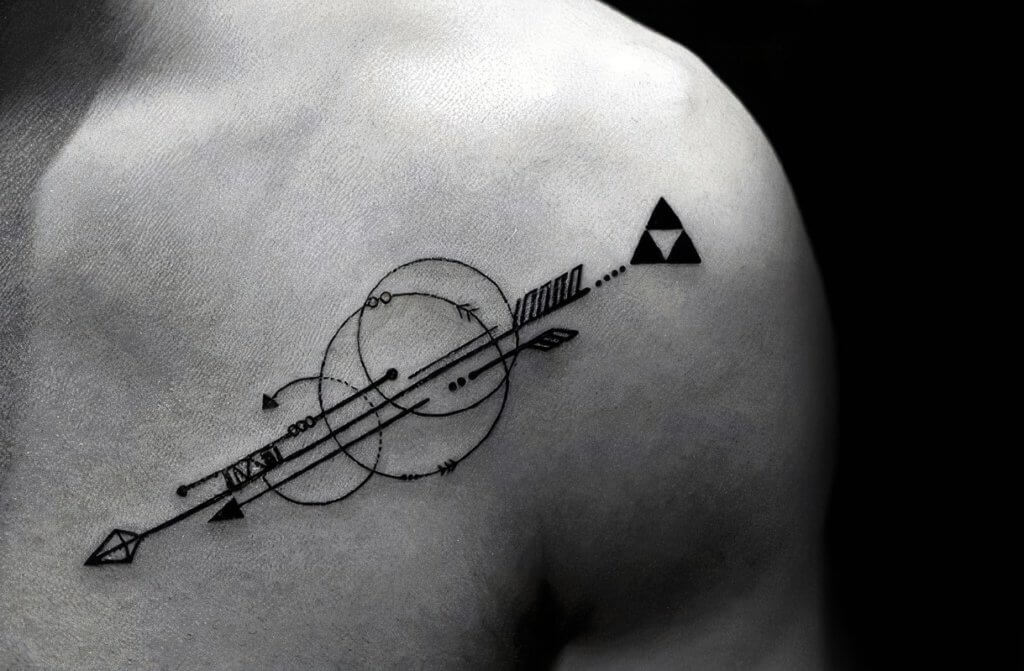 25 Geometric Arrow Tattoos: A Fusion of Art and Precision
