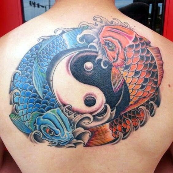 Harmony and Balance: Yin Yang Koi Fish Tattoo 15 Ideas