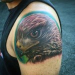 Inked Predator Hawk Shoulder Tattoo Inspiration in 10 images