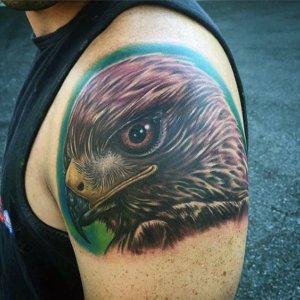 Inked Predator Hawk Shoulder Tattoo Inspiration in 10 images 6