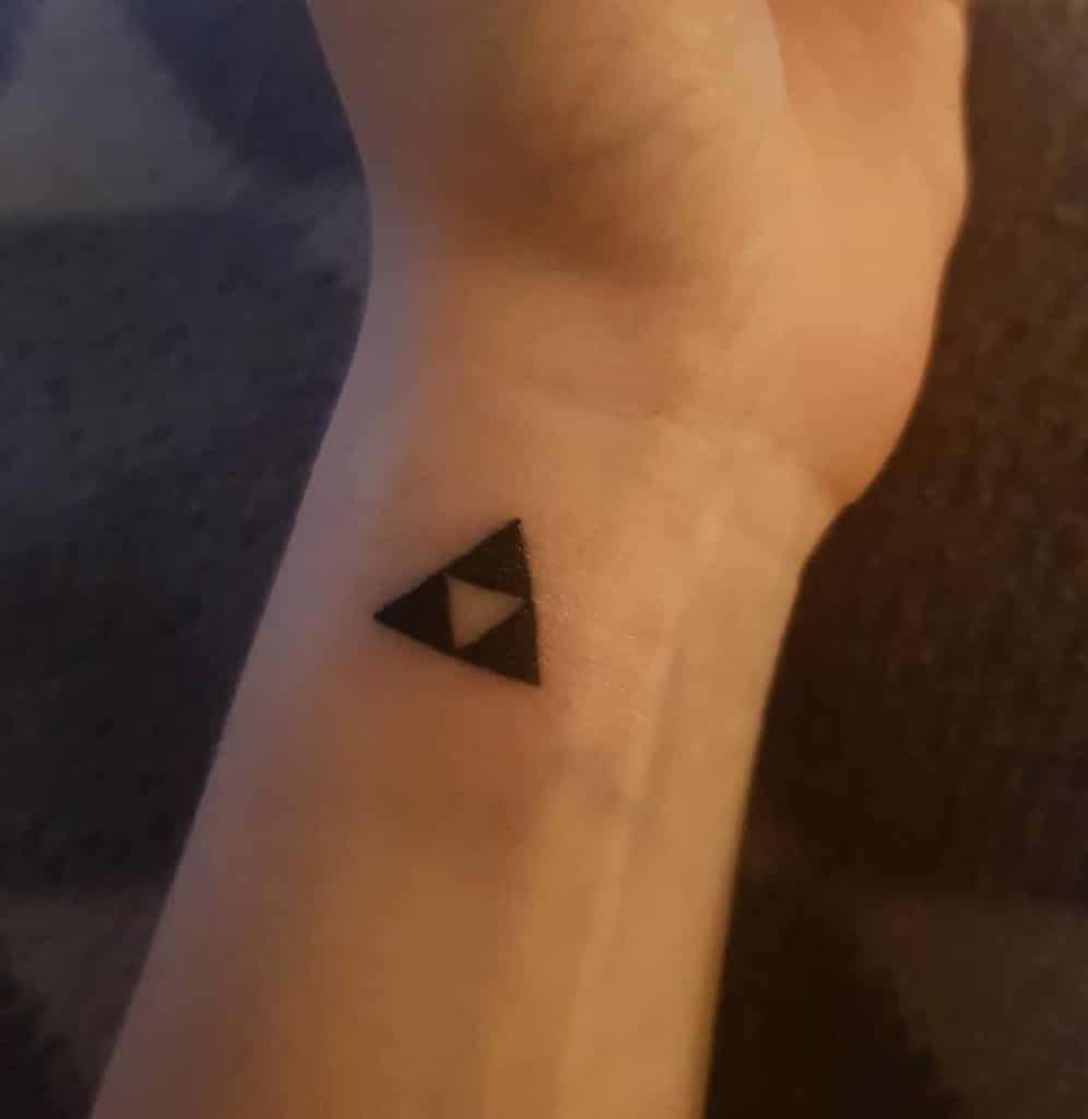 Meaning of Triangle Geometric Tattoos Unlocking Mystical Meanings 10