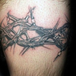 The Crown of Thorns Tattoo meaning 1