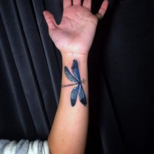 Dragonfly Wrist Tattoo Elegance in Ink
