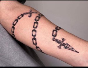Ink Your Forearm with a Chain Tattoo!
