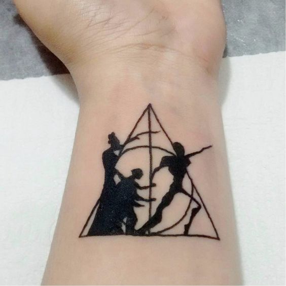 10 Wrist Deathly Hallows Tattoo Ideas: Symbolic Ink from the Wizarding World
