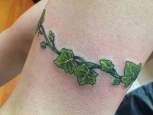 Minimal ankle Ivy Tattoo Get Inspired!