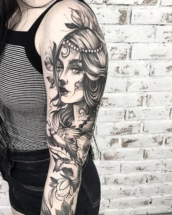 Your Arm Deserves an Aphrodite Tattoo with Meaning