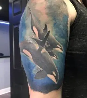 Orca Realistic Tattoos: Dive into the Beauty of Oceanic Ink