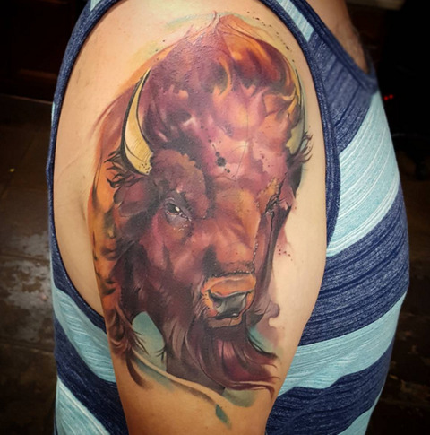 Buffalo Tattoo Meanings 1