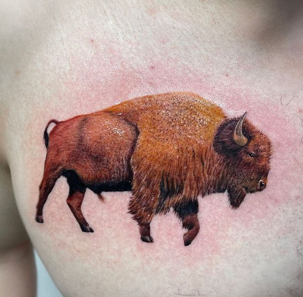 Buffalo Tattoo Meanings 3
