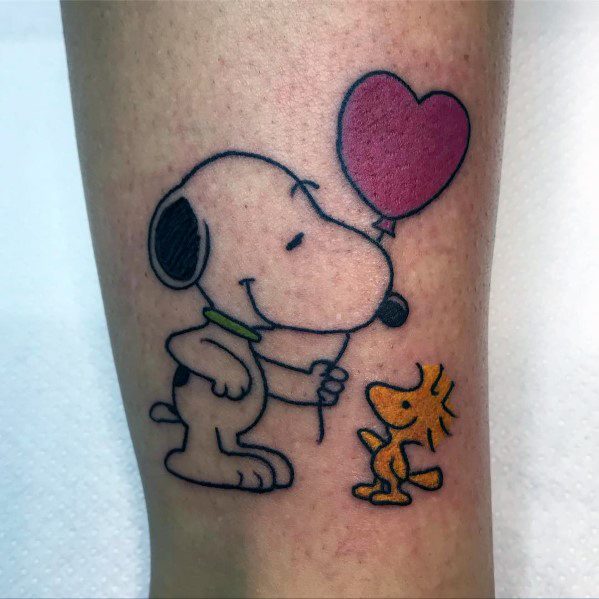 Snoopy Cute Tattoo Designs to Melt Your Heart