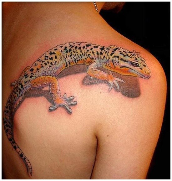 realistic lizard tattoos 5